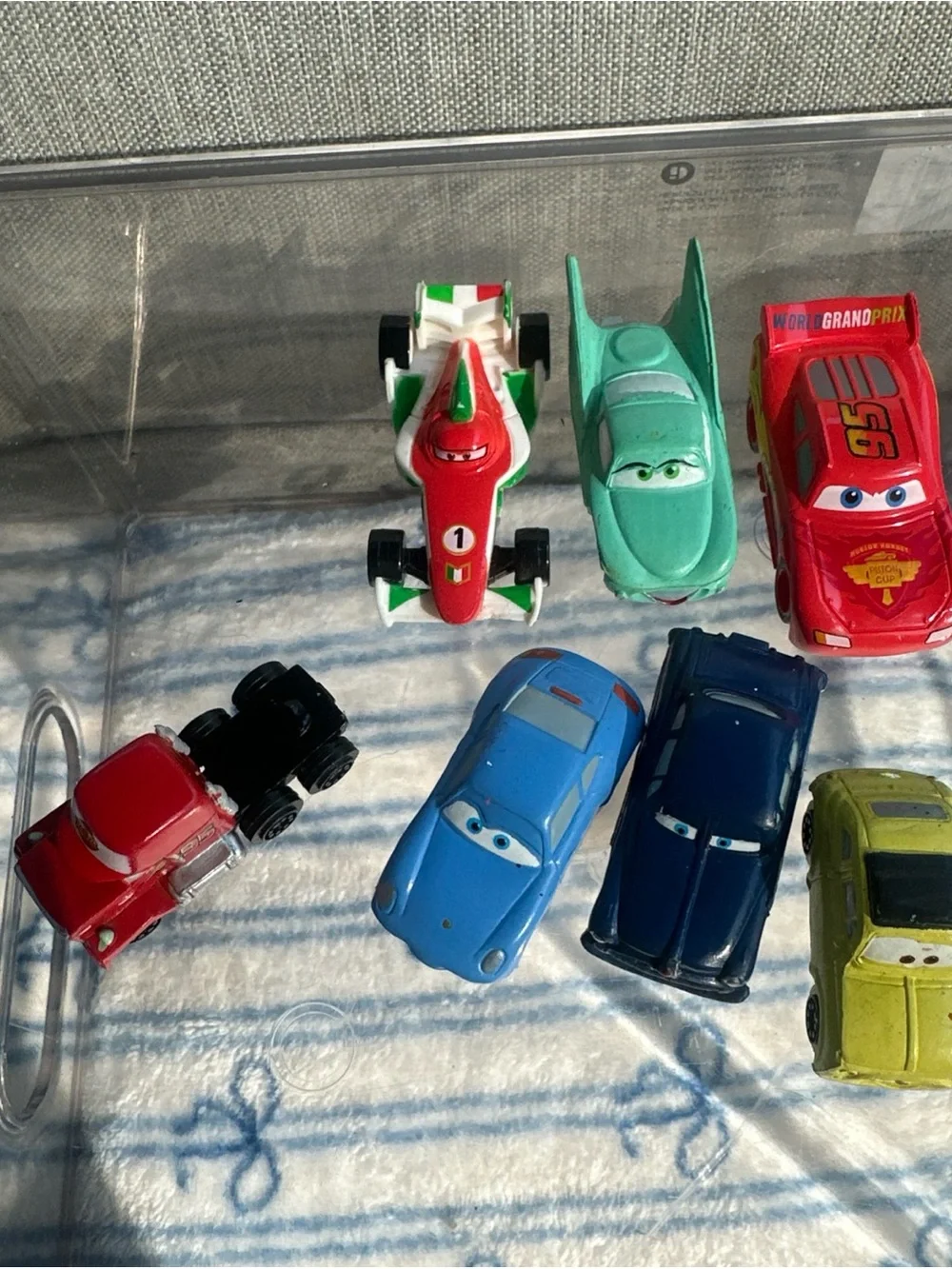 Mattel Pixar Cars Movie Diecast Figurines Set of 7, 1